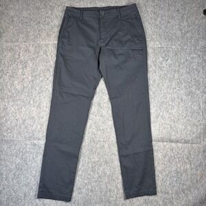 Birddogs Pants Men's 32 x 32 Blue Chino Golf Work Stretch Pockets Casual